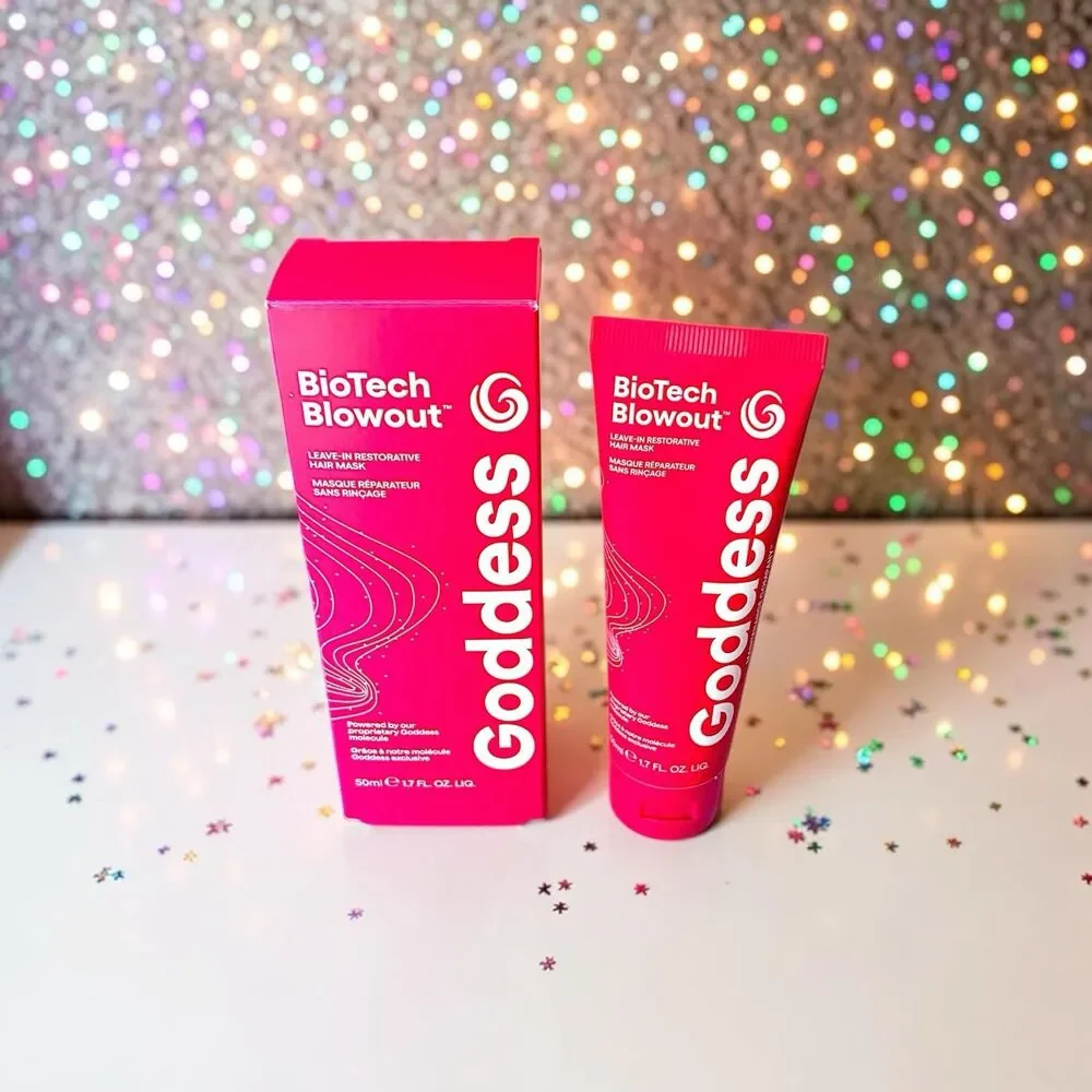 Goddess BioTech Blowout Leave-In Restorative Hair Mask 1.7  oz / 50ml NEW SEALED